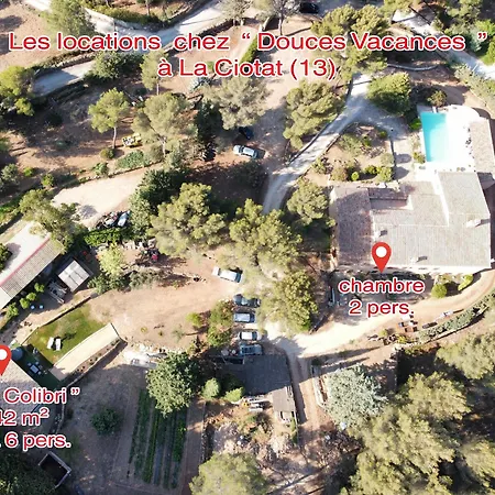 Privee, Piscine, Pool House, Kitchenette D'ete Bed & Breakfast